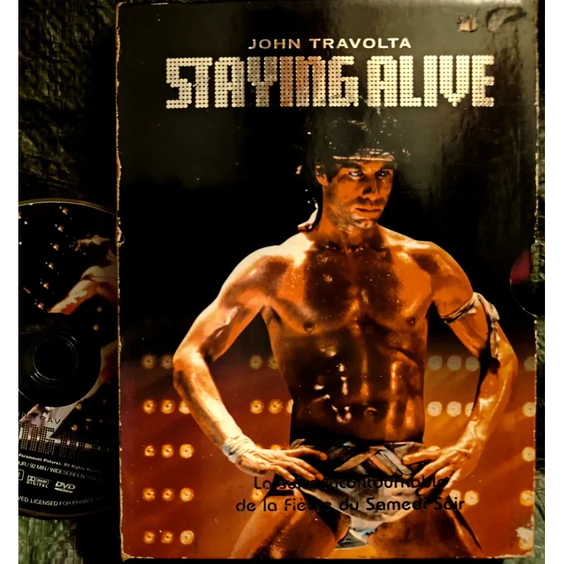 DVD Staying alive - Stallone Travolta Film Coffret 1983