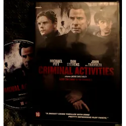 DVD Criminal activities - Earle Haley Travolta Film 2015