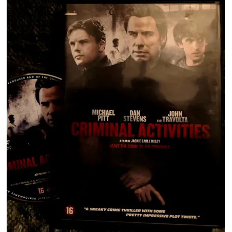 DVD Criminal activities - Earle Haley Travolta Film 2015