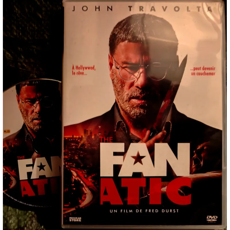 DVD The fanatic - Durst Travolta Film 2019