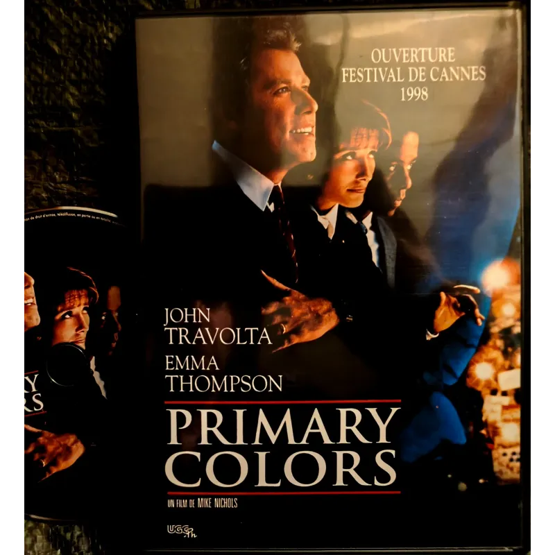 DVD Primary colors - Nichols Travolta Thompson Film 1998