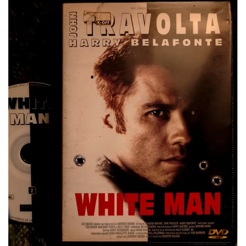 DVD White man - Nakano Travolta Belafonte Film 1995
