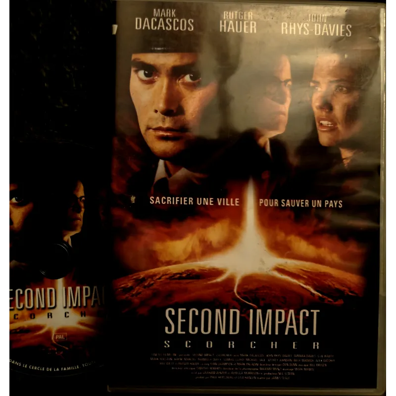 DVD Second impact - Seale Dacascos Hauer Film 2000