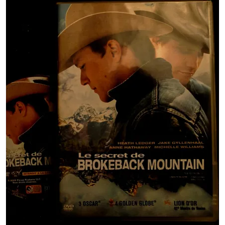 DVD Le secret de Brokeback mountain - Ang Lee - Ledger Gyllenhaal Film 2005
