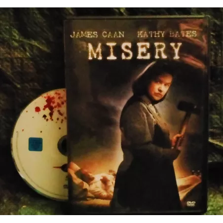 Misery - Rob Reiner - James Caan - Lauren Bacall Film DVD 1990