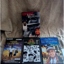 DVD Itinéraire d'un enfant gâté + Les misérables + Peau de banane Coffret 3 Films Belmondo