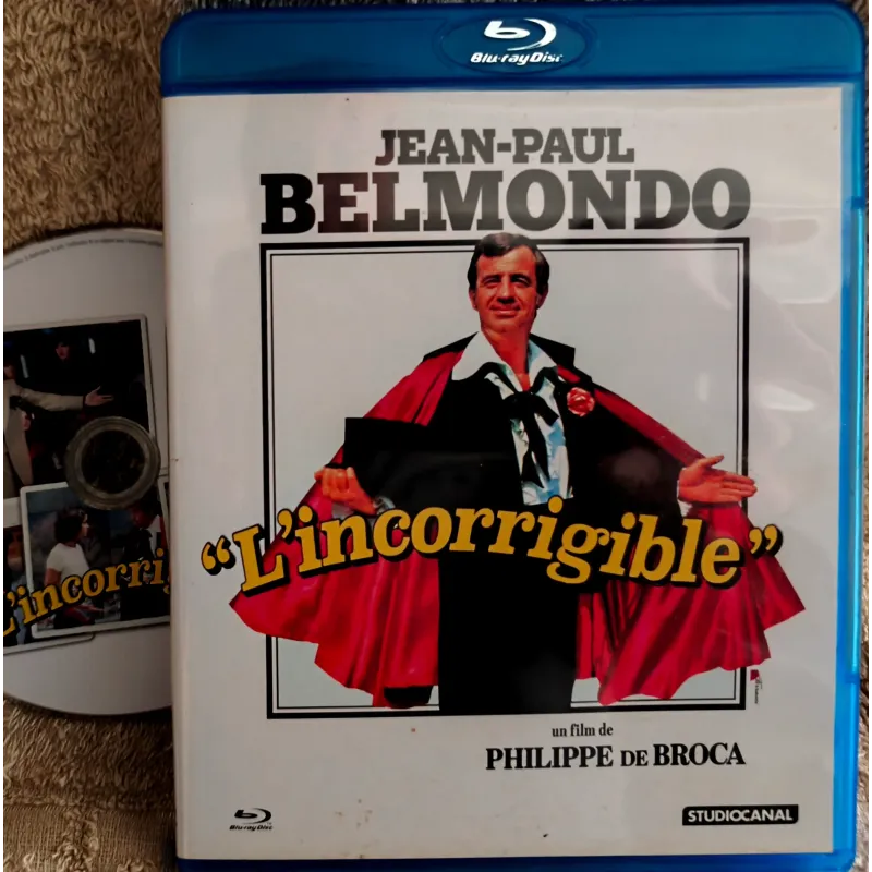 Blu-ray L'incorrigible - de Broca Belmondo Film 1975