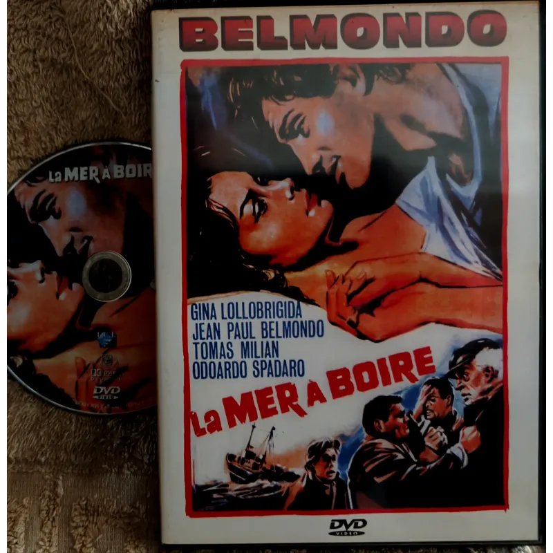 DVD La mer à boire - Castellani Belmondo Lollobrigida Film 1963