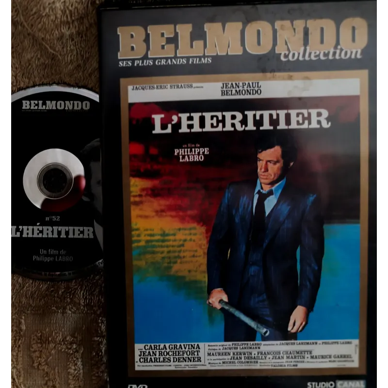 DVD L'héritier - Labro Belmondo Film 1973