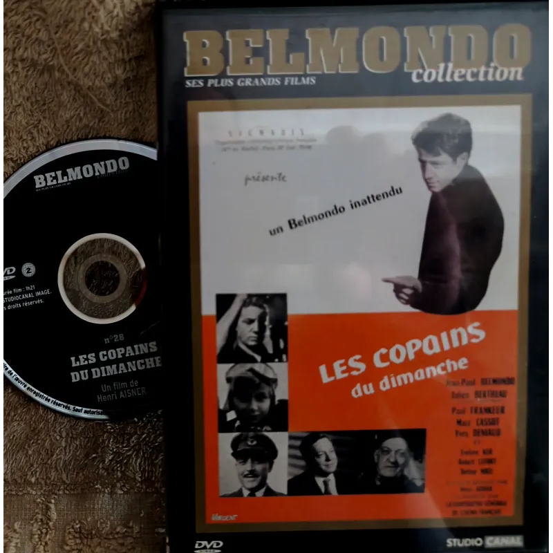 DVD Les copains du dimanche - Aisner Belmondo Film 1957