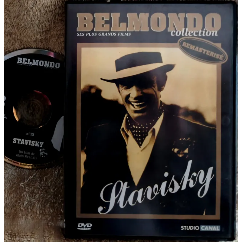 DVD Stavisky - Resnais Belmondo Film DVD 1974 Studio canal