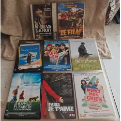 Yolande Moreau Pack 8 Films DVD Ze film Où va la nuit Paris je t'aime
Quand la mer monte Séraphine Les 3 frères