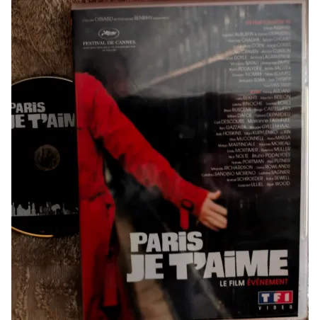DVD Paris je t'aime - Gus Van Sant Joel Ethan Coen Yolande Moreau Film 2006