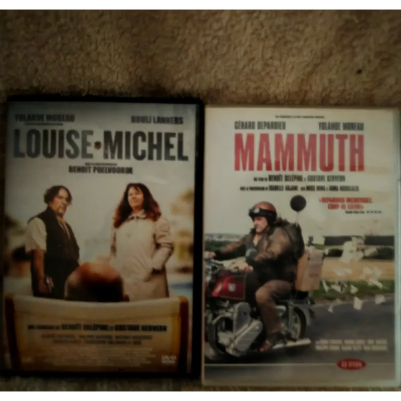 Delépine et Kervern Pack 2 Films DVD Depardieu - Moreau - Adjani - Poelvoorde