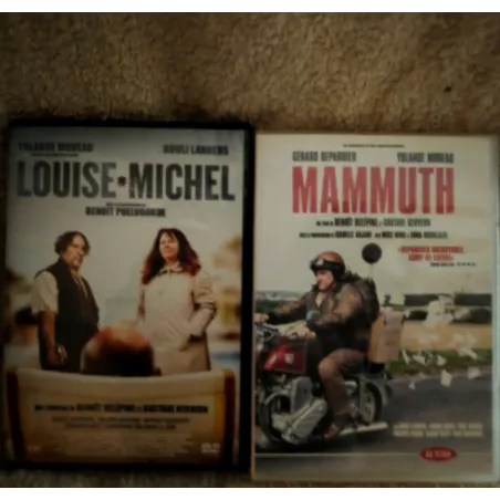 Delépine et Kervern Pack 2 Films DVD Depardieu - Moreau - Adjani - Poelvoorde