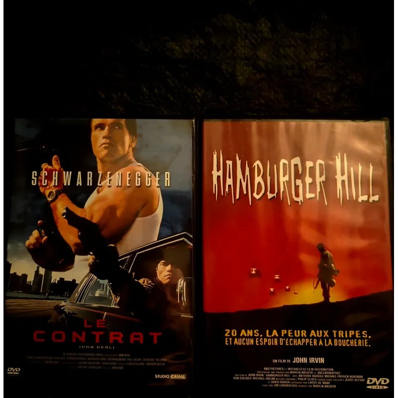 John Irvin Pack 2 Films DVD Schwarzenegger