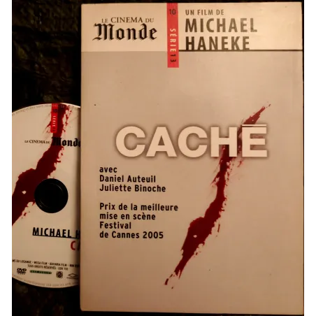 DVD Caché - Haneke Auteuil Binoche Film 2005