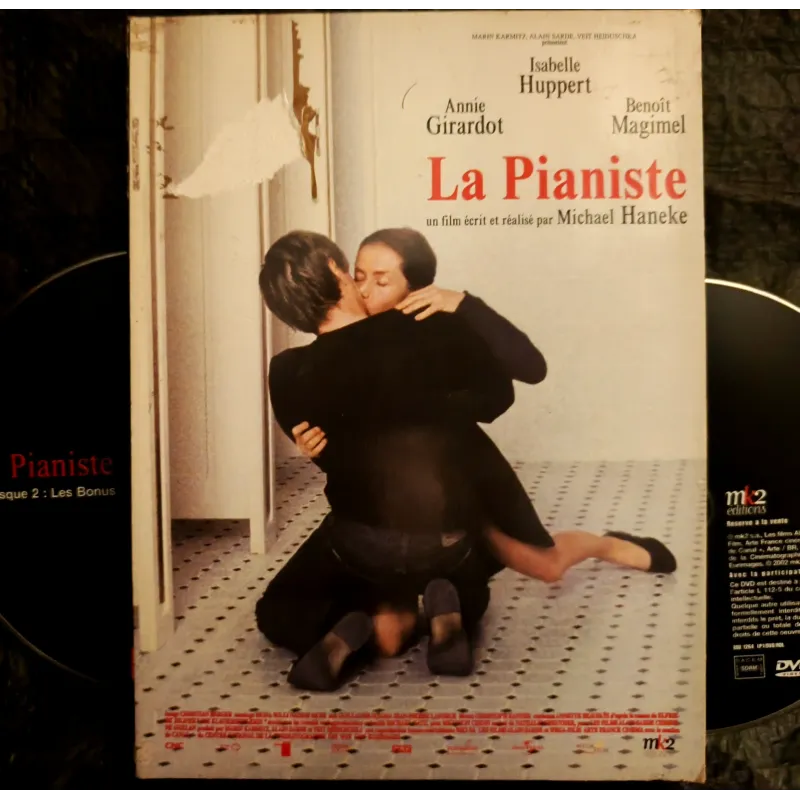 DVD La pianiste - Haneke Huppert Magimel Girardot Film Coffret 2001