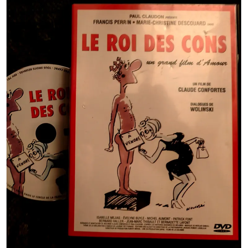 DVD Le roi des cons - Confortès Perrin Film 1981