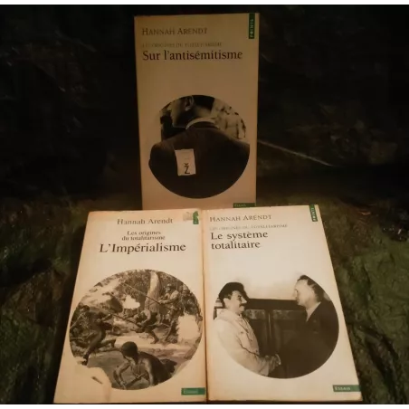 Les origines du totalitarisme Pack trilogie 3 Livres Hannah Arendt