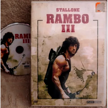 DVD Rambo 3 - MacDonald Stallone Crenna Film 1988 édition restaurée