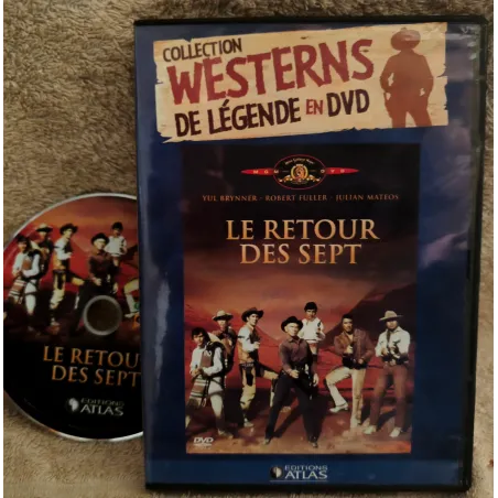 DVD Le retour des Sept - Burt Kennedy Brynner Film 1966 édition Atlas