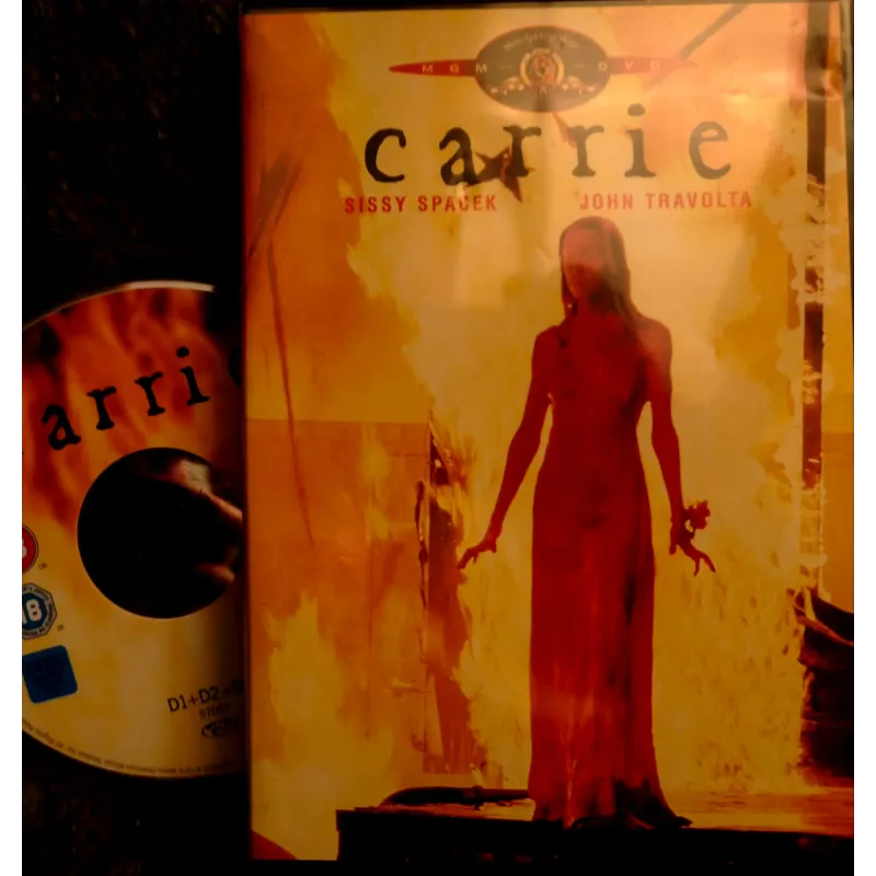 DVD Carrie au bal du diable - De Palma Spacek Travolta Allen Stephen King Film 1976