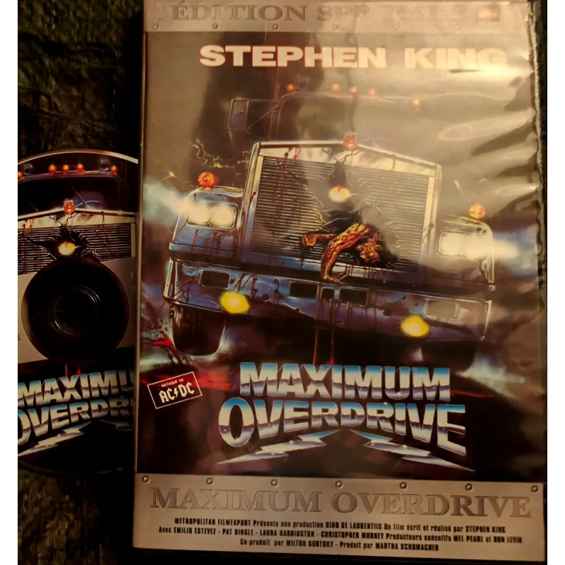 DVD Maximum overdrive - Stephen King Estevez Film 1986