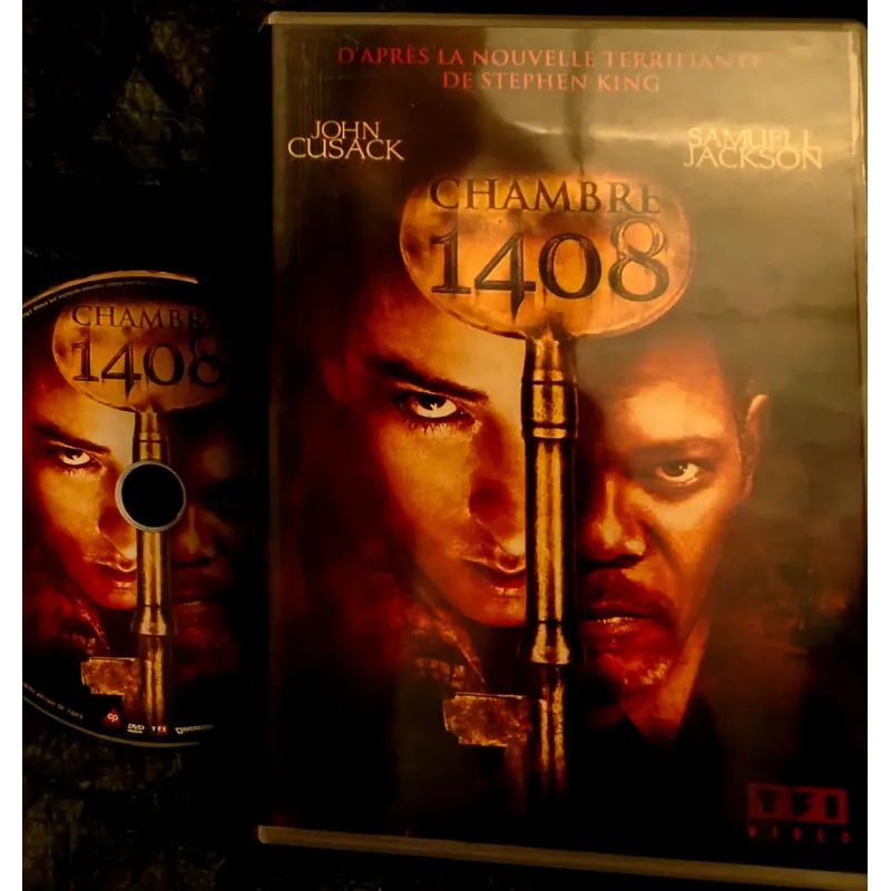 DVD Chambre 1408 - Håfström Cusack L. Jackson Stephen King Film 2007