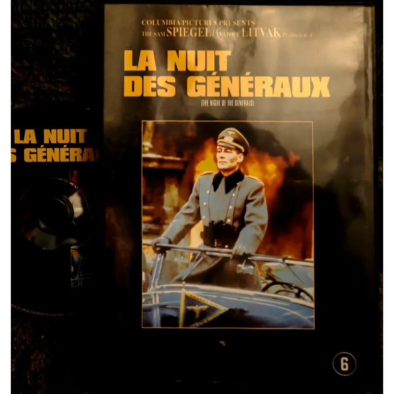 DVD La nuit des généraux - Litvak O'Toole Sharif Noiret Kessel Film 1967