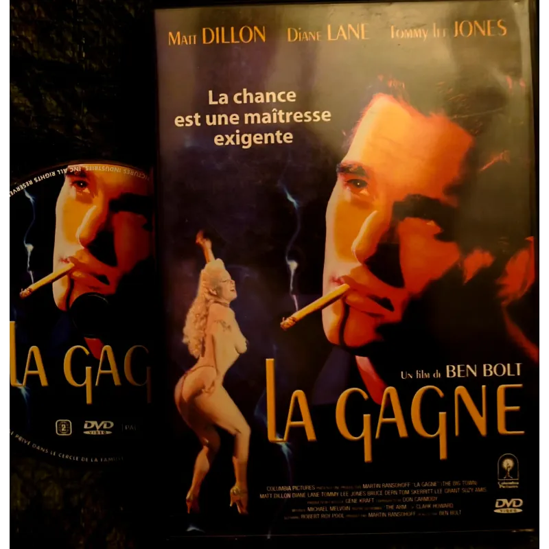 DVD La gagne - Bolt Dillon Diane Lane Lee Jones Film 1987