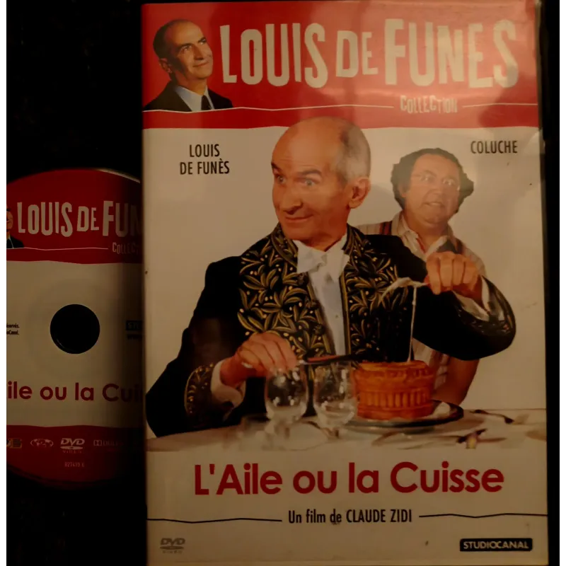 DVD L'aile ou la cuisse - Zidi de Funès Coluche Film 1976 canal +