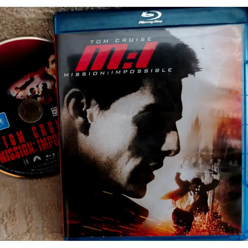Blu-ray Mission impossible - De Palma Cruise Béart Reno Film 1996