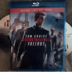Blu-ray Mission impossible 6 Fallout - Tom Cruise Film 2018
