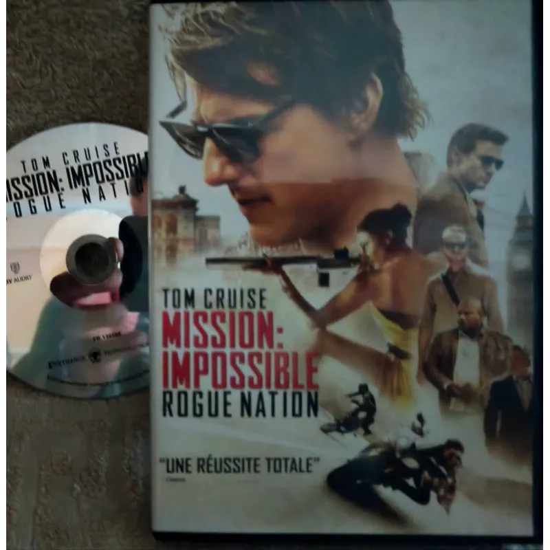 DVD Mission impossible 5 Rogue Nation - Tom Cruise Film 2015