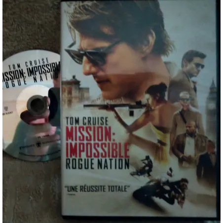 DVD Mission impossible 5 Rogue Nation - Tom Cruise Film 2015