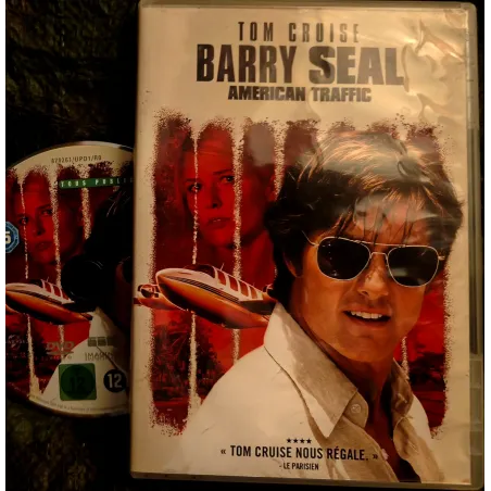 DVD Barry Seal American trafic - Liman Cruise Film 2017