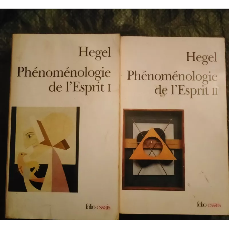 La phénoménologie de l'Esprit - Pack 2 Livres Georg Hegel