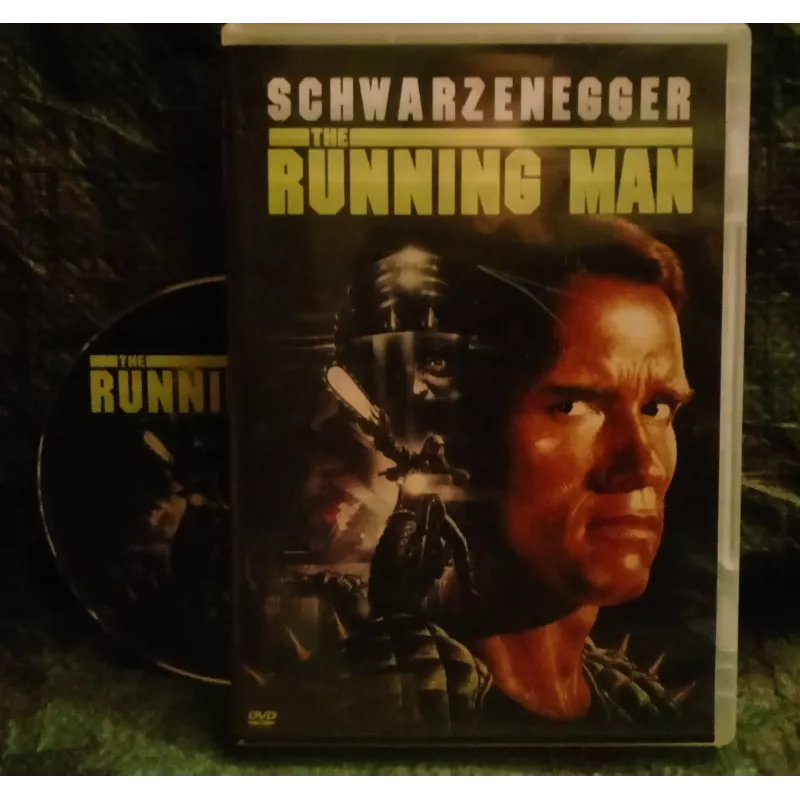 Running Man - Paul Michael Glaser - Arnold Schwarzenegger Film DVD 1987