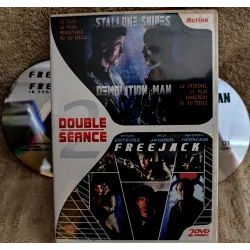 DVD Demolition man + Freejack édition 2 Films Stallone Estevez