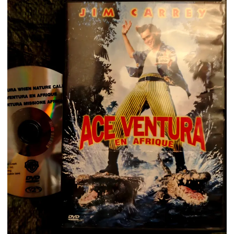 DVD Ace Ventura en Afrique - Jim Carrey Film 1995