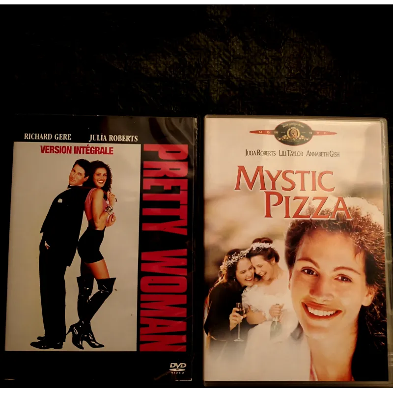 DVD Julia Roberts Pack 2 Films Mystic pizza Pretty woman
