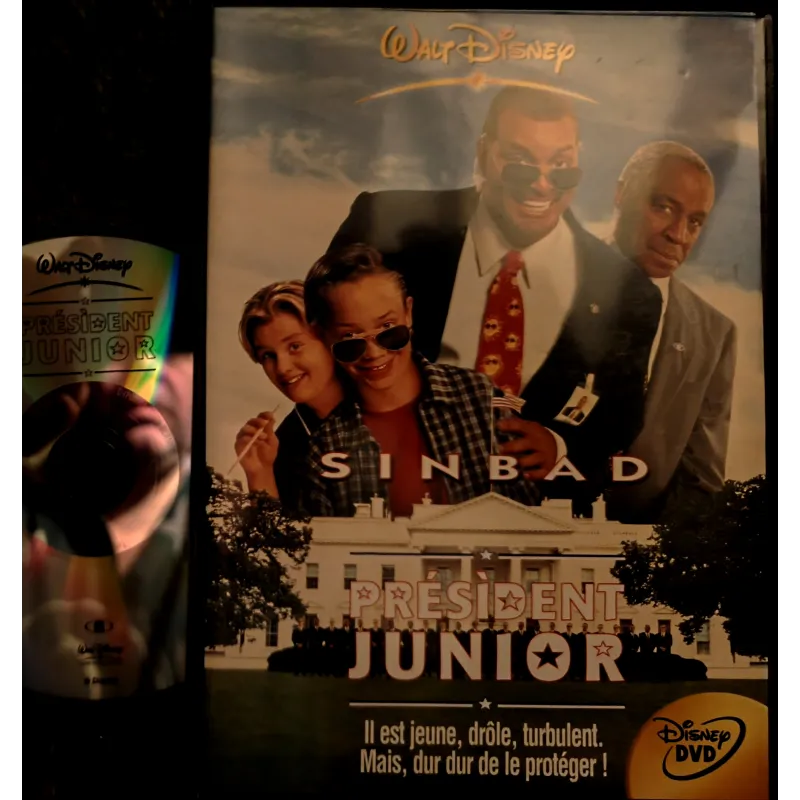 DVD Président Junior - Sinbad Film 1996 Walt Disney