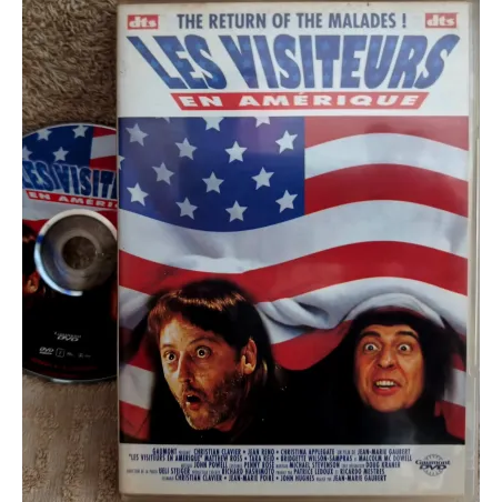 DVD Les Visiteurs en Amérique - Poiré Clavier Jean Reno Film 2001