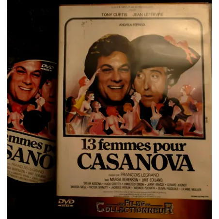 DVD Treize femmes pour Casanova - Tony Curtis Lefebvre Film 1977
