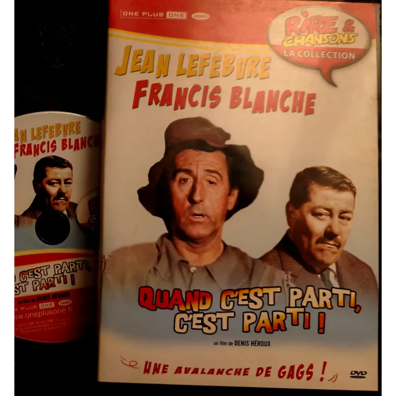 DVD Quand c'est parti c'est parti - Jean Lefebvre Film 1973