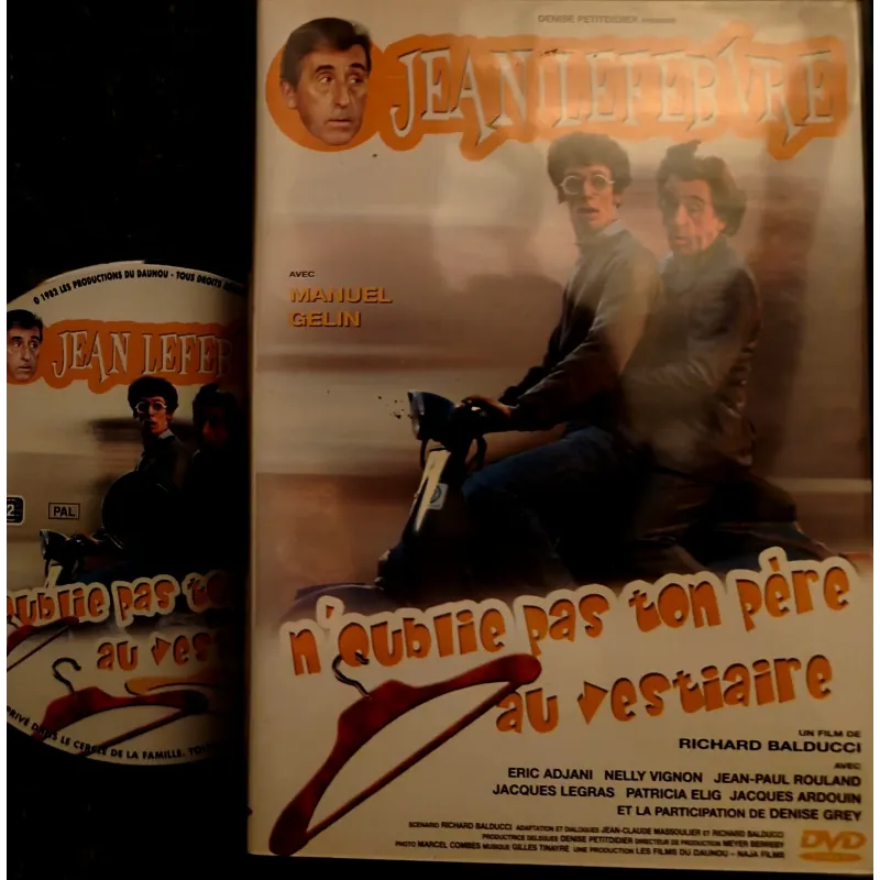 DVD N'oublie pas ton père au vestiaire - Jean Lefebvre Film 1982