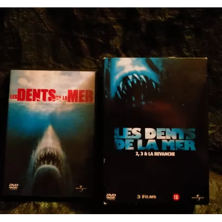 Les dents de la mer Quadrilogie Pack 4 Films DVD Sheider - Quaid