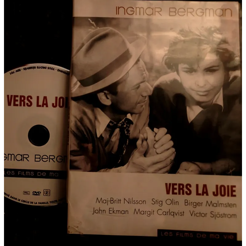 DVD Vers la joie - Ingmar Bergman Nilsson Film 1950