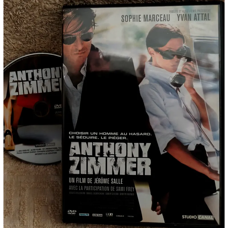DVD Anthony Zimmer - Sophie Marceau Attal Film 2005
